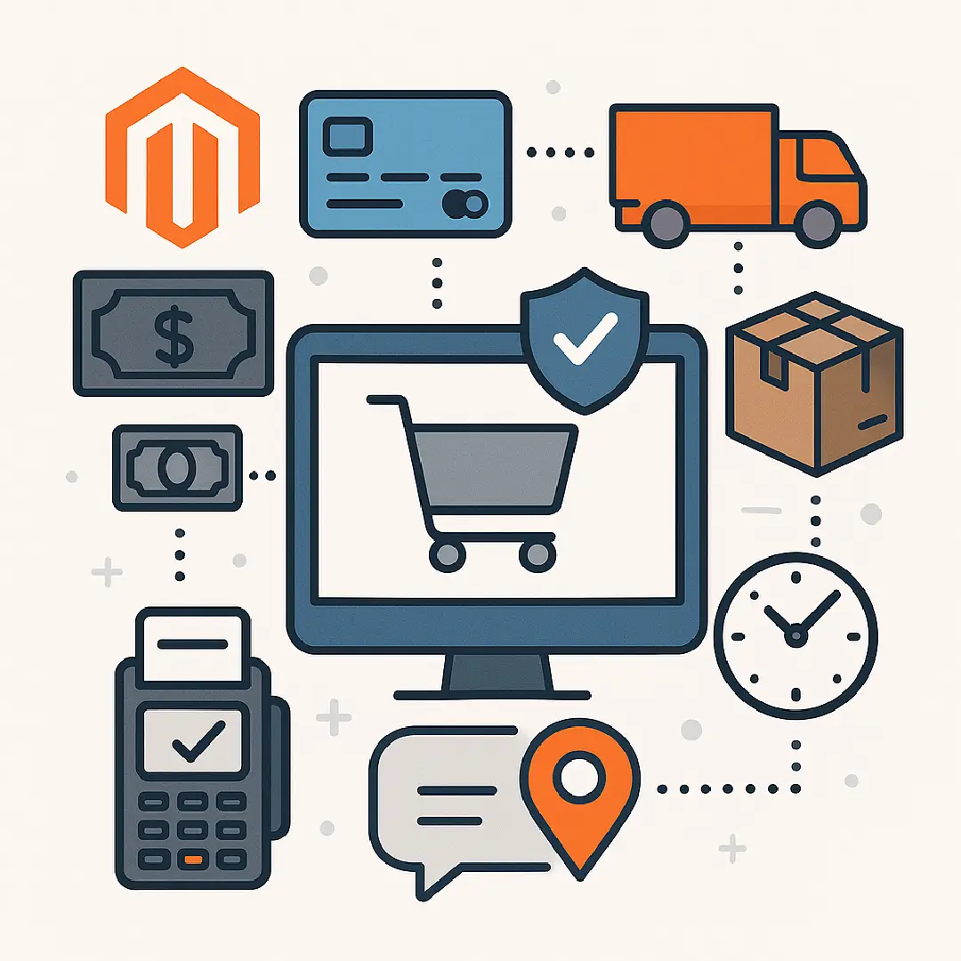 Magento Payment Shipping Integration