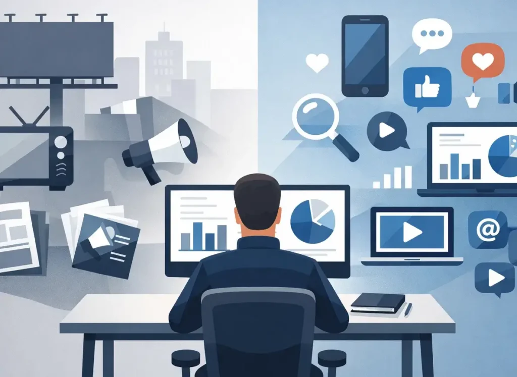 Marketing vs Traditional Marketing